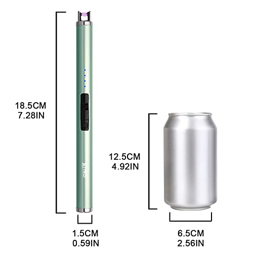 JETPRO USB Rechargeable Arc Lighter Windproof Flameless for Camping BBQ M10319