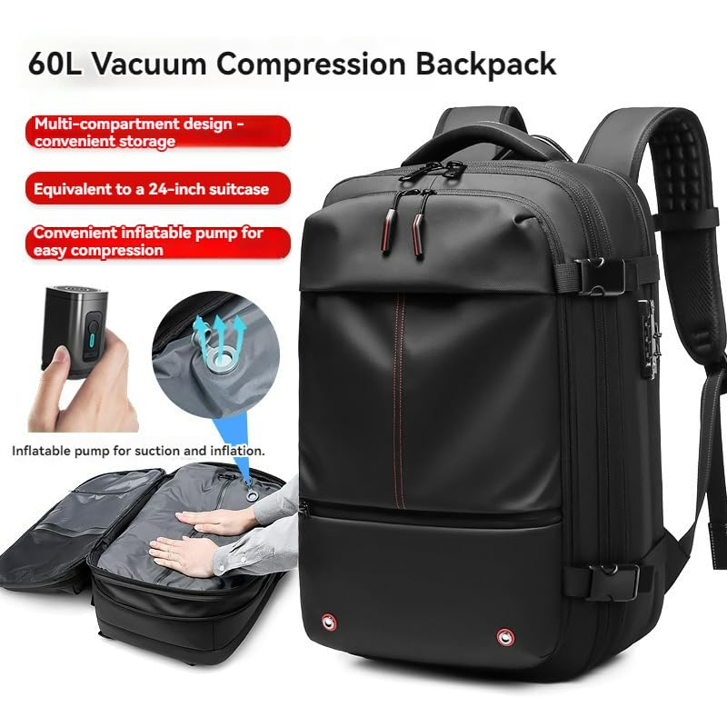 Vacpack Anti Theft Travel Backpack Water Resistant C218091
