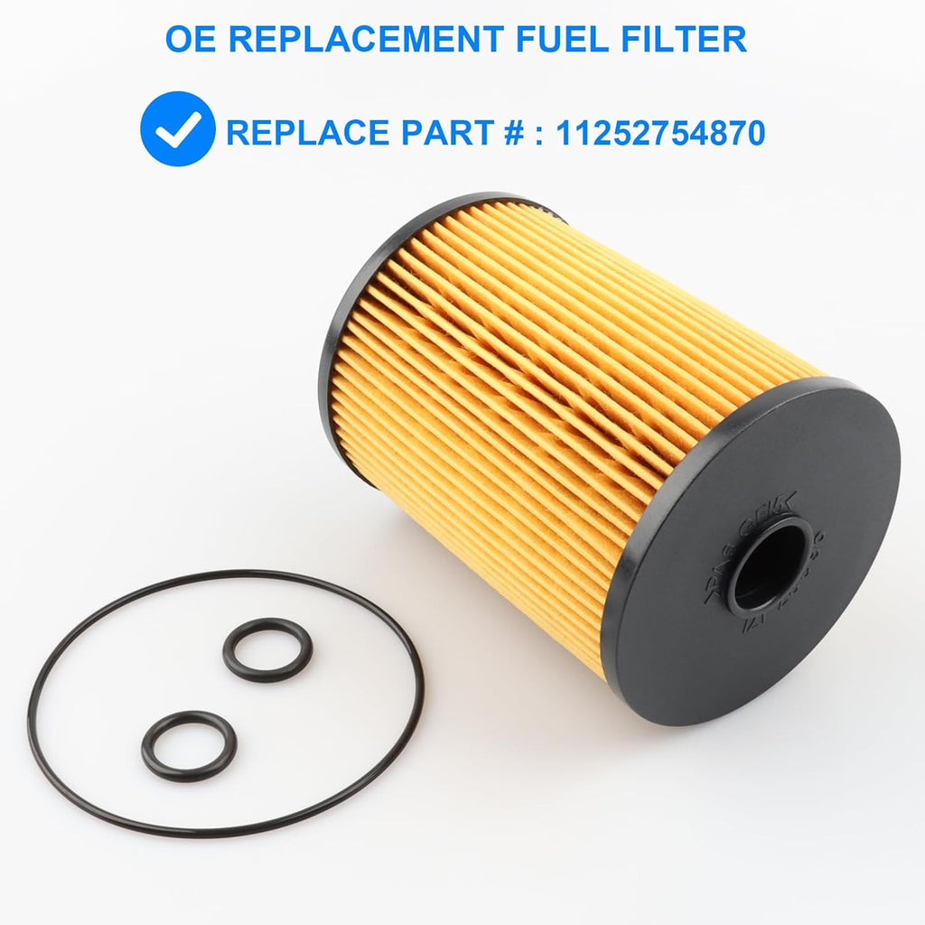 Fuel Filter Kit Compatible with Mini Cooper R55 R56 R57 R58 2007-2015 V37370