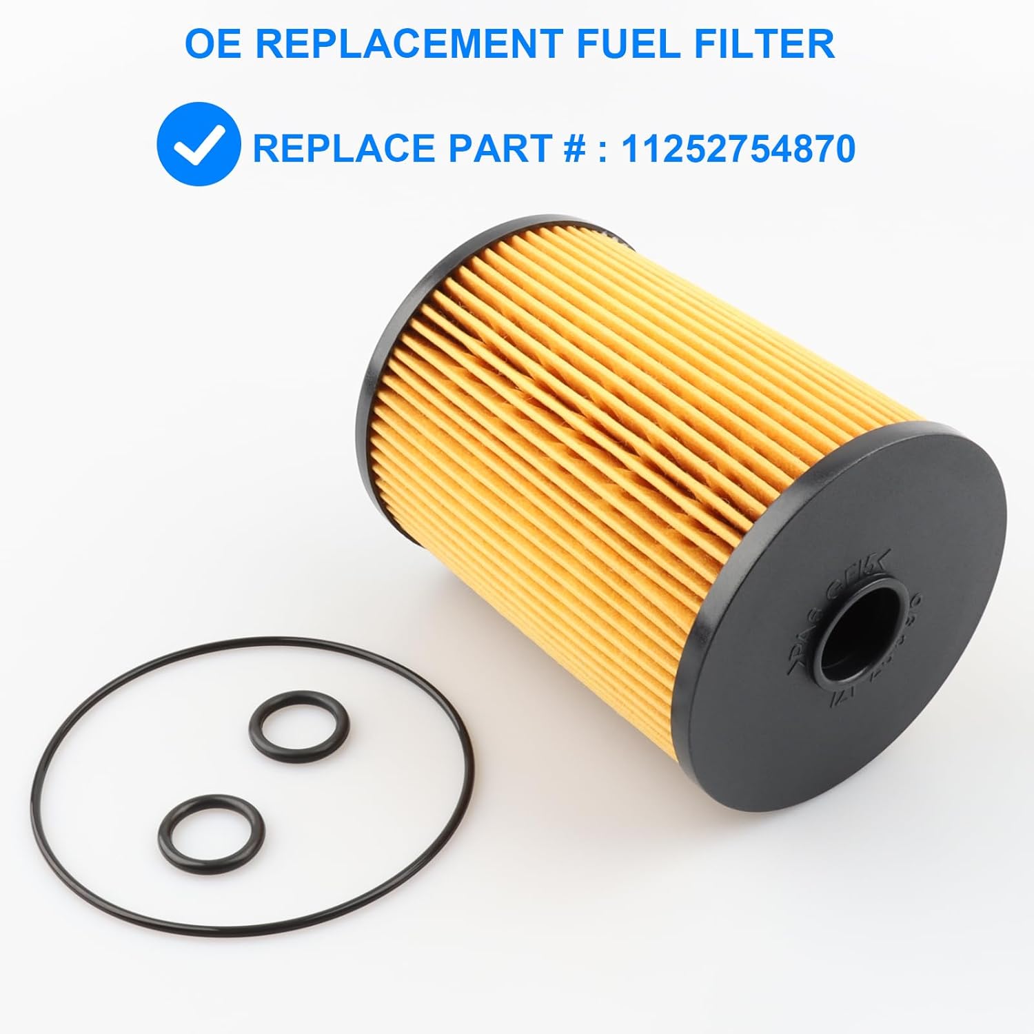 Fuel Filter Kit Compatible with Mini Cooper R55 R56 R57 R58 2007-2015 V37370