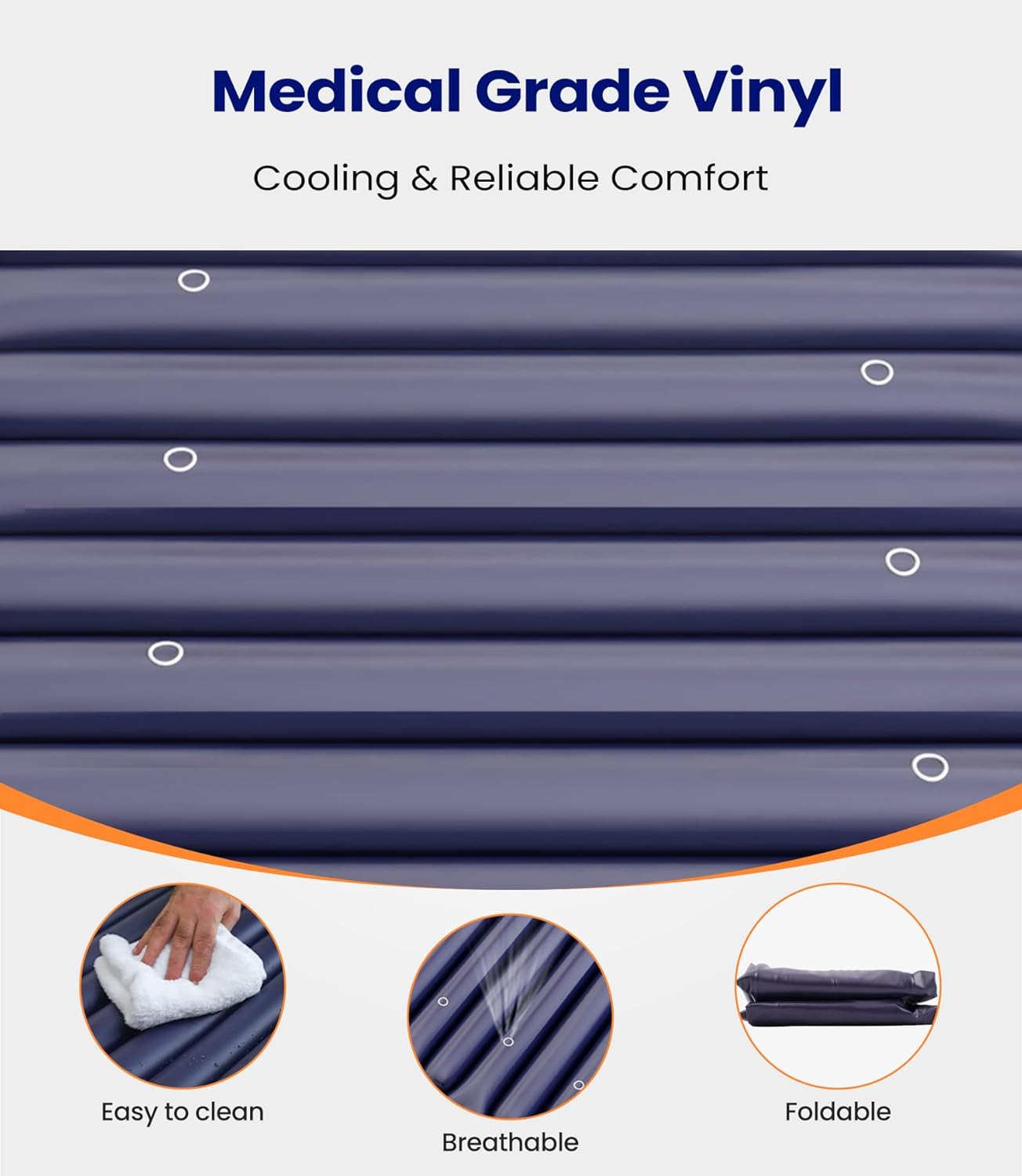 Alternating Air Pressure Mattress Pad with Adjustable Pump for Hospital Beds and Home Use V110