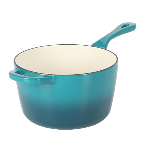 Crock Pot Artisan Enameled Cast Iron Round Skillet O307
