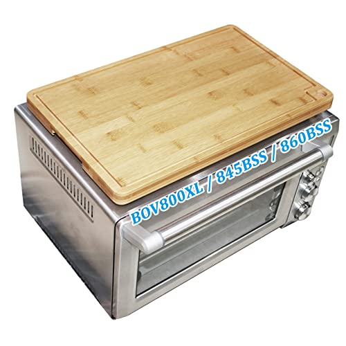 Cutting Boards Compatible with Breville BOV800XL/845BSS/860BSS, Butcher Block for Toaster Smart Oven Pro Air Fryer, Increates Storage space and Protects Cabinets