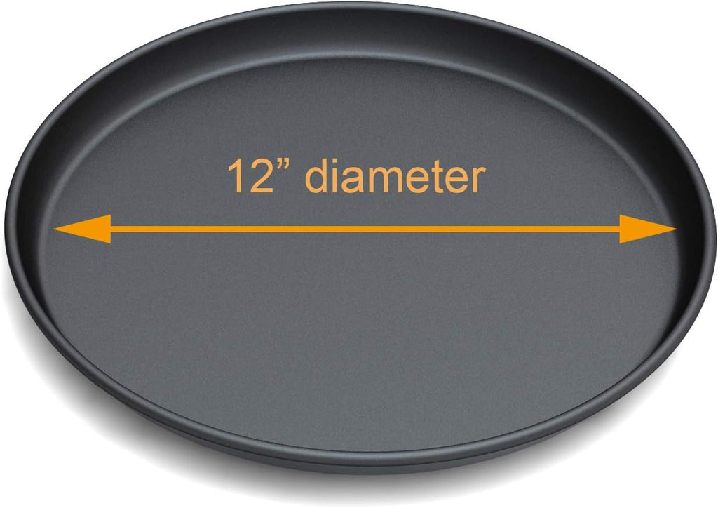 12inch Microwave Crisper Pan for Reheating Pizza, Nuggets & French Toast A846