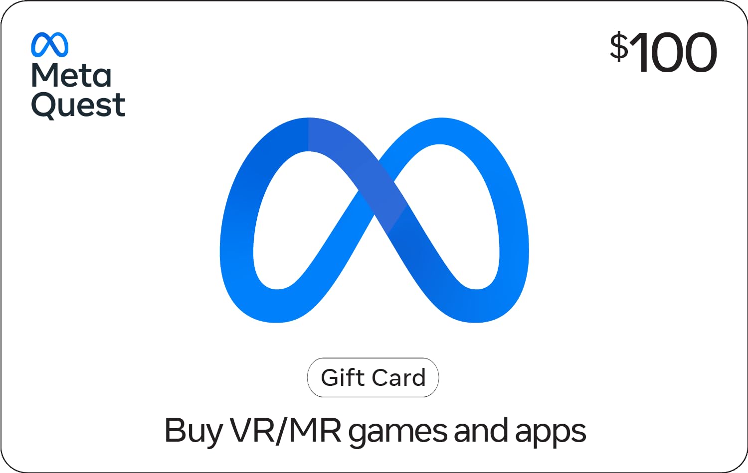 Meta Quest Digital Currency $100 - Meta Quest [Digital Code]
