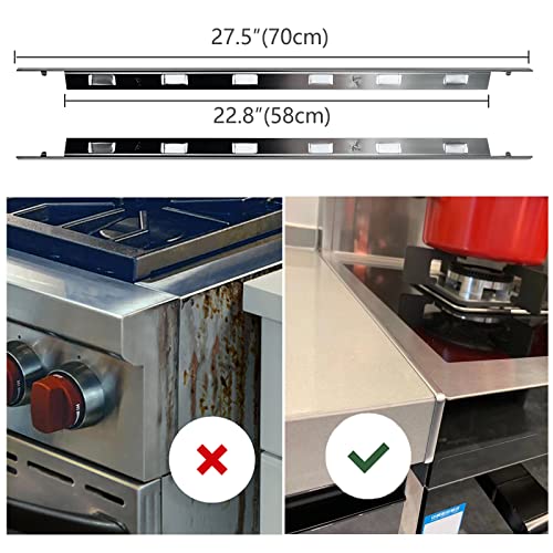 Stove Counter Gap Cover, Aluminum, Left and Right 2 PCS V4253