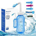 MAOEVER Neti Pot Sinus Rinse Bottle Nose Wash Cleaner Pressure Rinse Nasal Irrigation for Adult