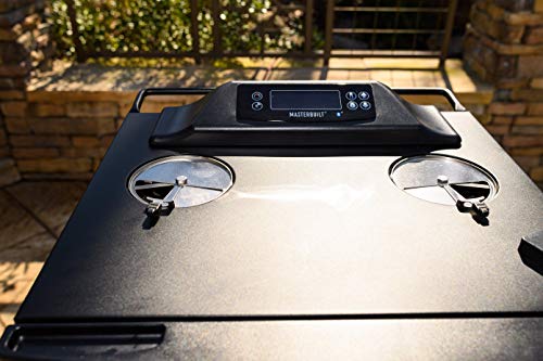 Masterbuilt MB20074719 Bluetooth Digital Electric Smoker, Stainless Steel I78152