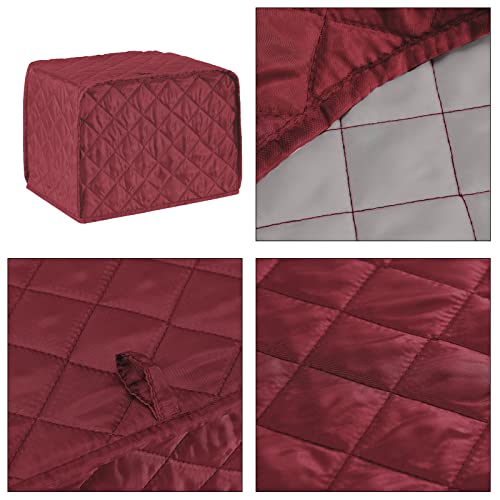 Quilted Toaster Cover 2 Slice, Black A485