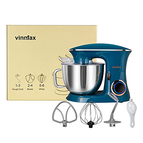 Vinmax Stand Mixer 8.5QT Stainless Steel Bowl, 6-Speed Tilt-Head L945