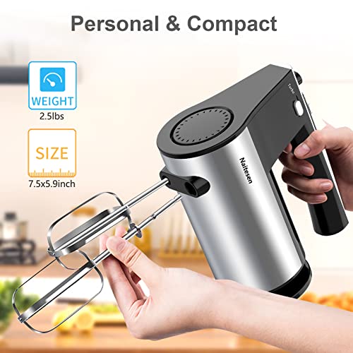 Hand Mixer Electric 600W 10 Speed with Turbo for Baking Cake Q986082