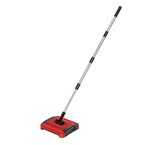 YADMISU Carpet Sweeper Manual Non Electric Triple Brush Lightweight W467943