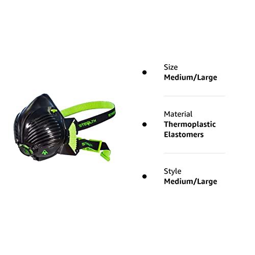 Stealth Respirator Dust Mask with Filter for Welding & Construction R730
