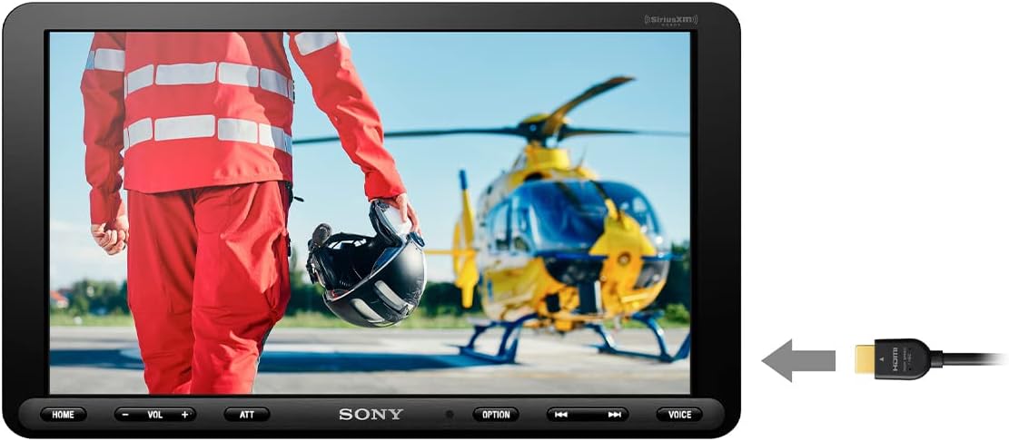 Sony XAV-AX8100 9-inch Floating Multimedia Receiver with Apple Carplay and Android Auto P582