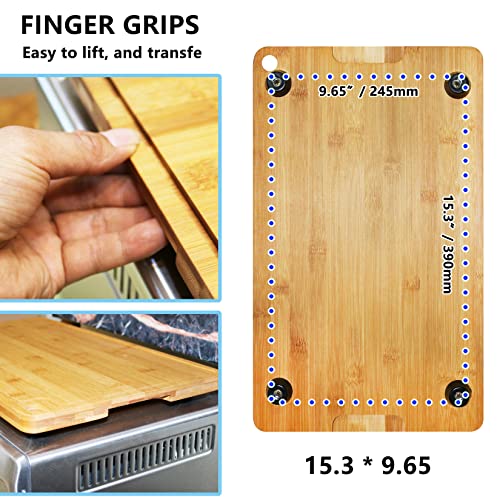 Butcher Block Cutting Board for Breville Smart Oven Pro Air Fryer G23454