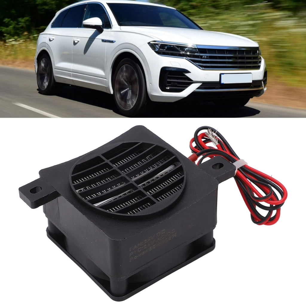 PTC Car Air Heater 80W 24V Portable Heating Fan A7776