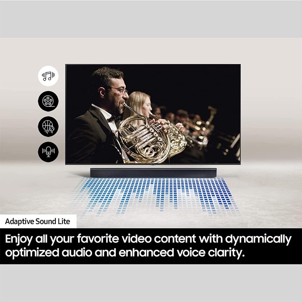 Samsung HW-Q60C 3.1ch Soundbar with Dolby Atmos and Wireless Surround Speakers R44944