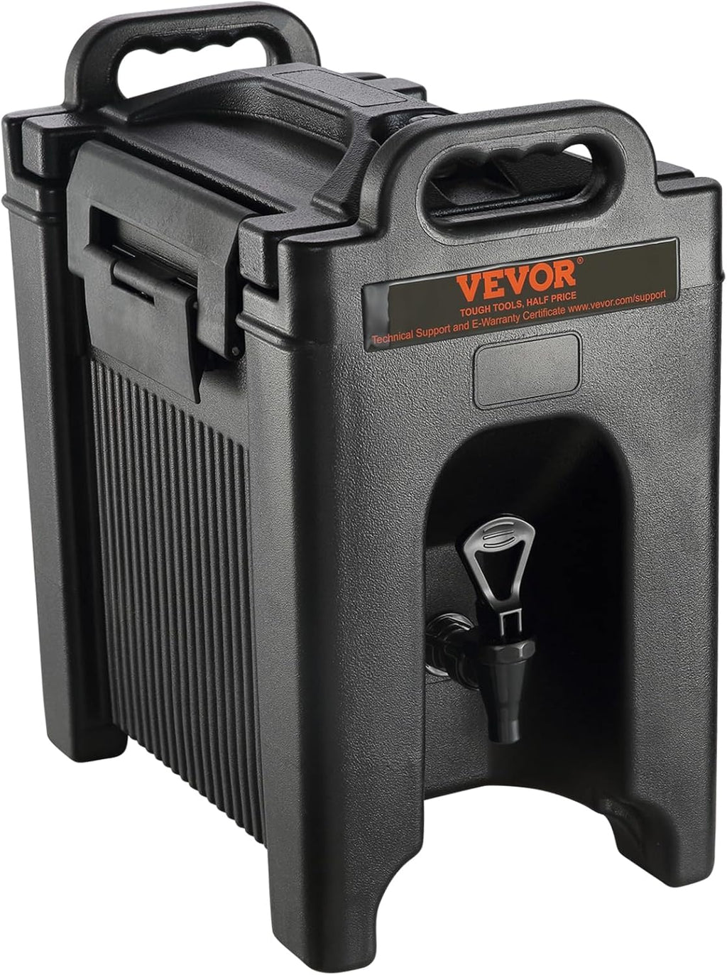 VEVOR Insulated Beverage Dispenser 2.5 Gallon, Food-grade LDPE Hot and Cold Beverage Server V159364