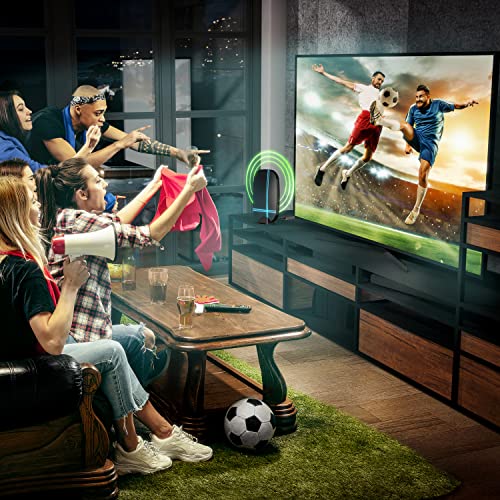 Clear HD TV Antenna 620 Miles Long Range for Smart TV Q37049