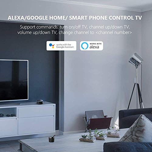 BroadLink Smart IR Remote Control Hub WiFi IR Blaster for TV and Smart Home F6161