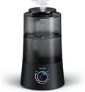 Humidifiers for Bedroom - 4L Cool Mist Humidifier Top Fill Oil Diffuser Quiet Ultrasonic Humidifiers for Home Large Room, Adjustable 360° Mist Output Control, Auto Shut Off, Humidifiers for Baby