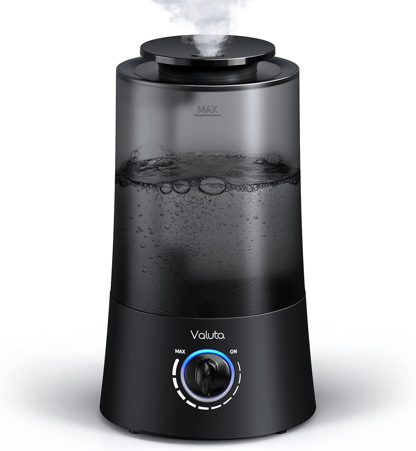 Humidifiers for Bedroom - 4L Cool Mist Humidifier Top Fill Oil Diffuser Quiet Ultrasonic Humidifiers for Home Large Room, Adjustable 360° Mist Output Control, Auto Shut Off, Humidifiers for Baby