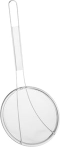 Winco Stainless Steel Strainer, 6-Inch Diameter, Fine Mesh, Medium