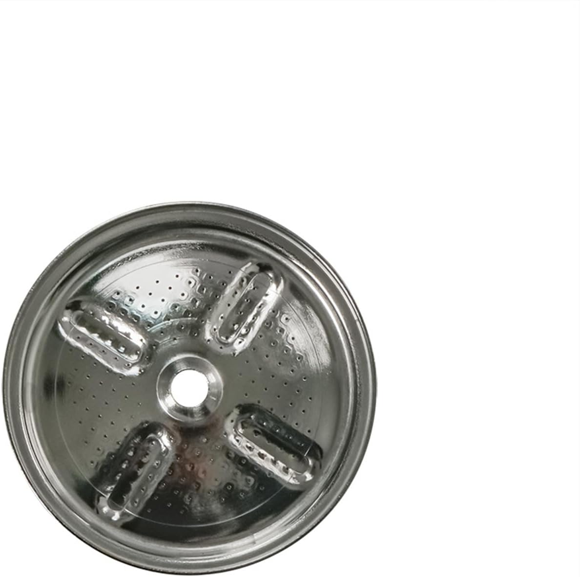 Stainless Steel Round Coffee Filter Basket for Coffee Machines (Pack of 2) X48646
