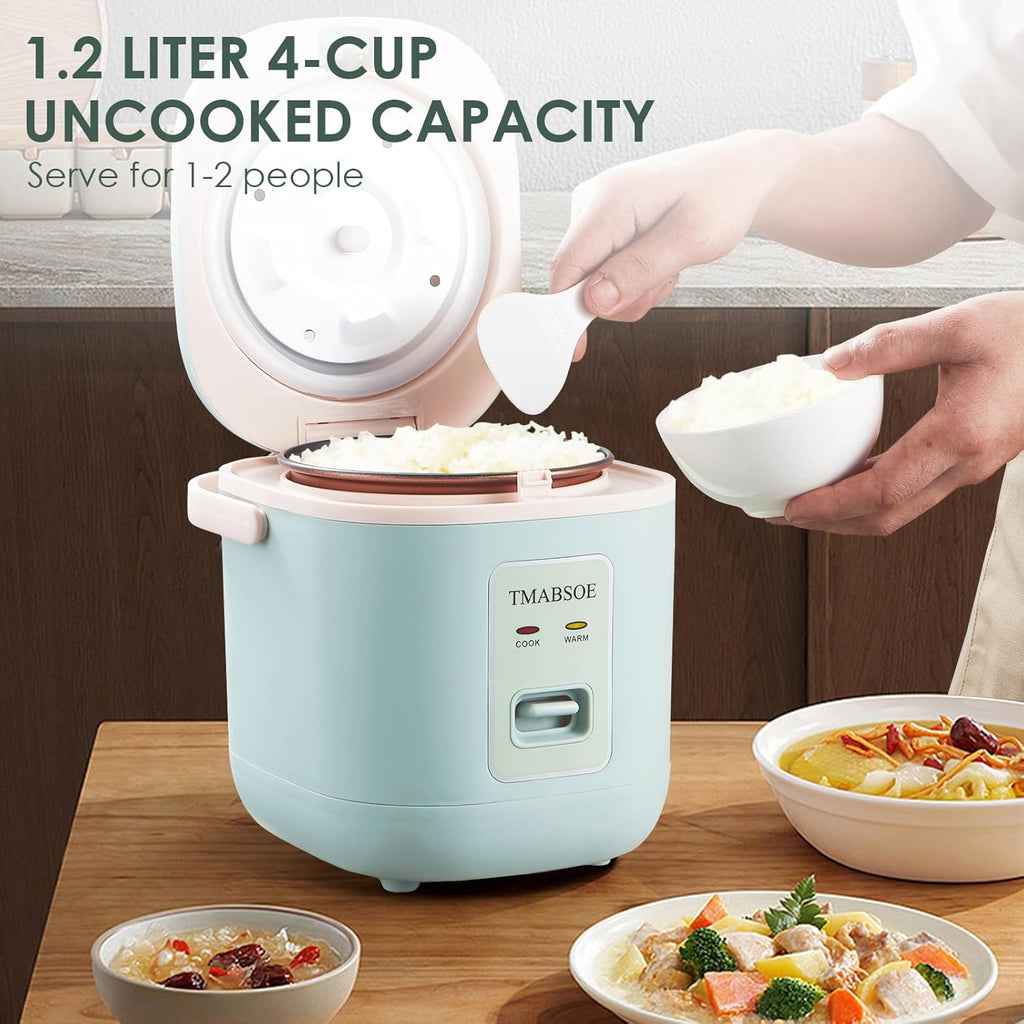 4 Cup 1.2L Mini Rice Cooker with Keep Warm F82745