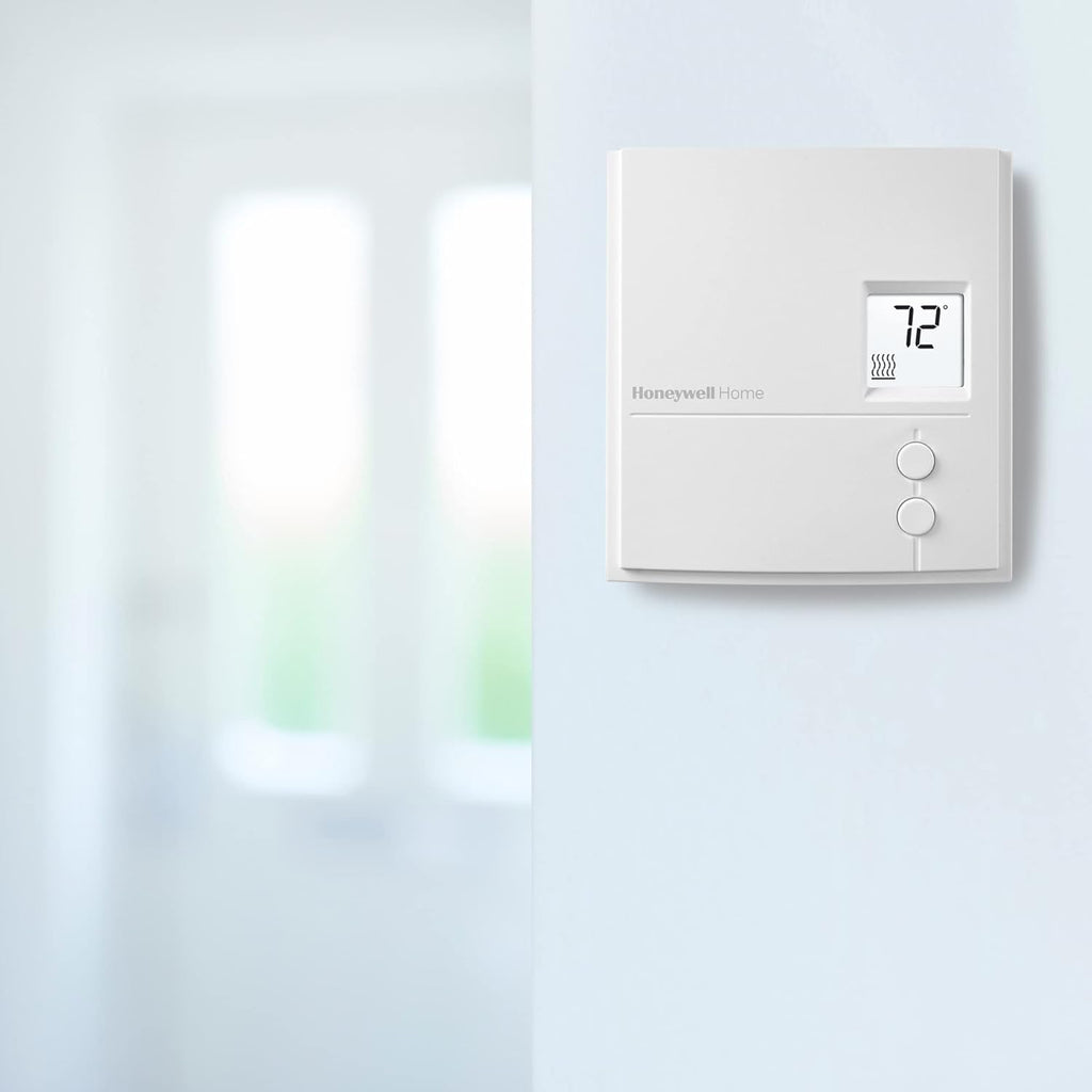 Honeywell Home RLV3150 Non-programmable Digital Electric Heat Thermostat E36478