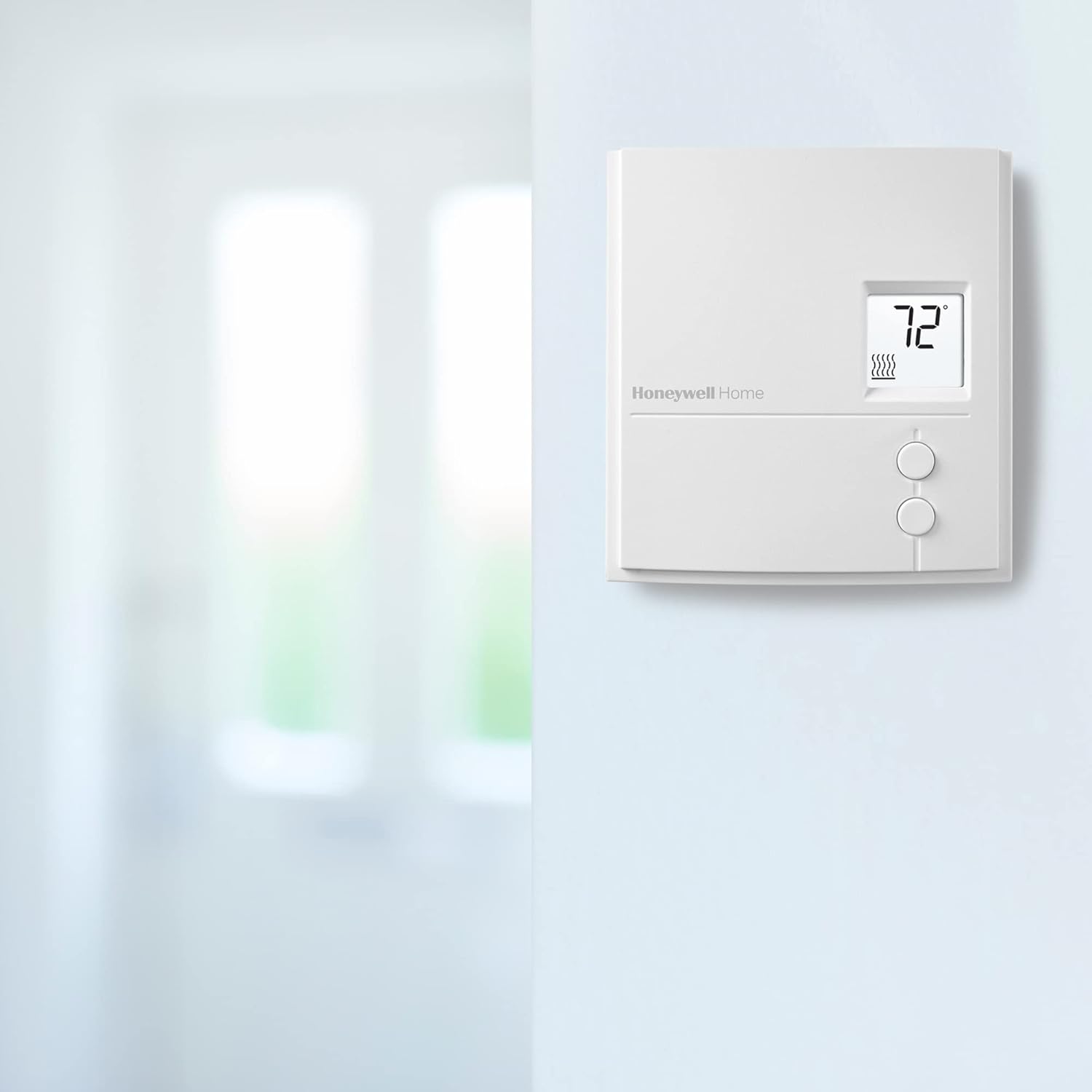 Honeywell Home RLV3150 Non-programmable Digital Electric Heat Thermostat E36478