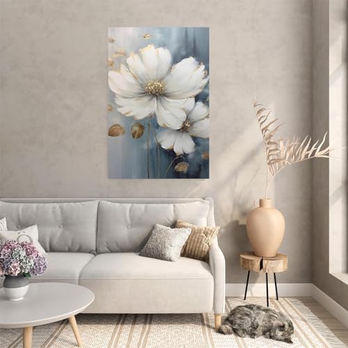 EHPAVLT Canvas Wall Art Print Vintage Butterfly Poster X6615