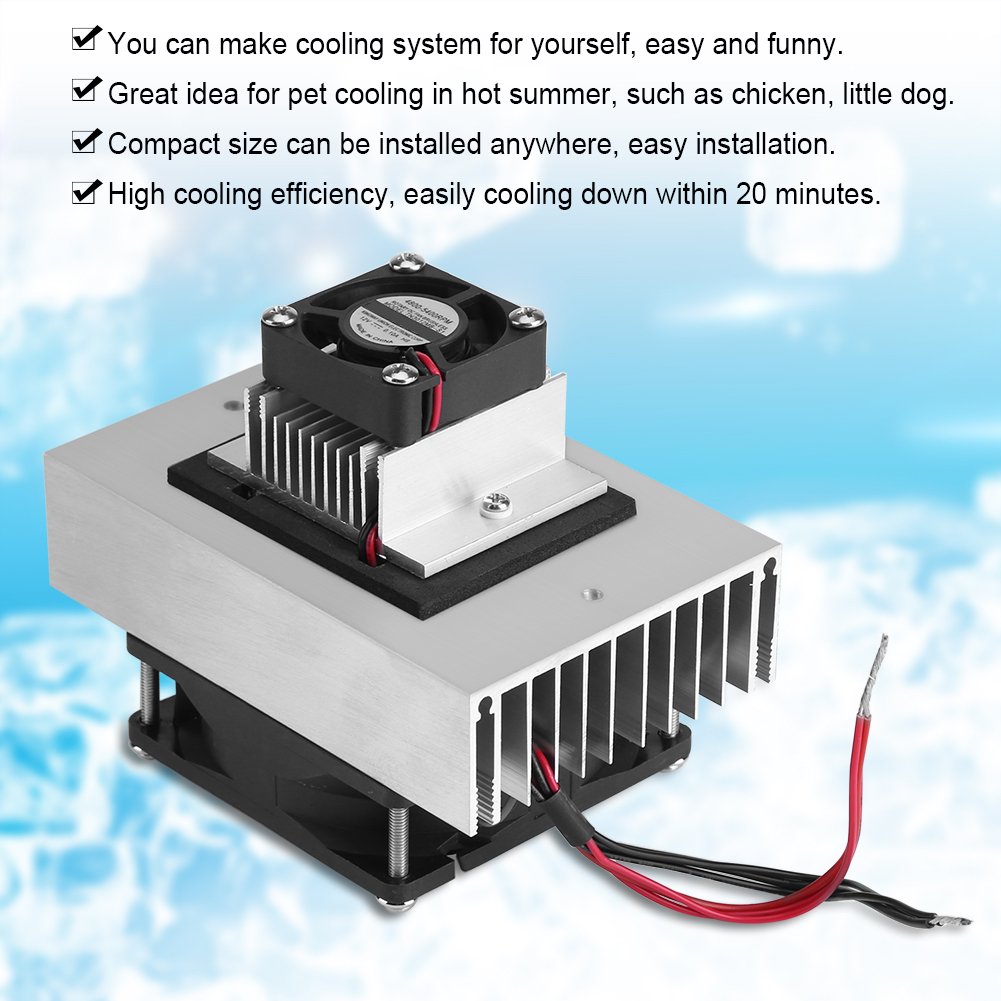 Mini Air Conditioner DC 12V Thermoelectric Peltier Cooler DIY Kit R159294