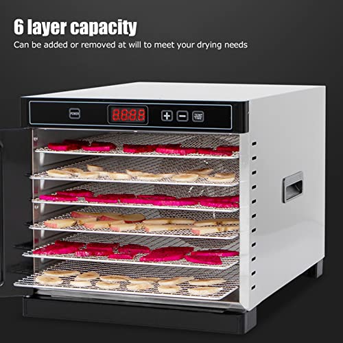 Freeze Dryer 6-Layer Stainless Steel Food Dehydrator for Jerky D795