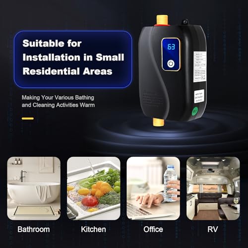 Mini Tankless Wall-Mounted Electric Water Heater Under Sink Q958