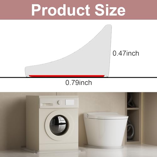 Hzetuu Shower Threshold Water Dam Collapsible Silicone Splash Guard N95721