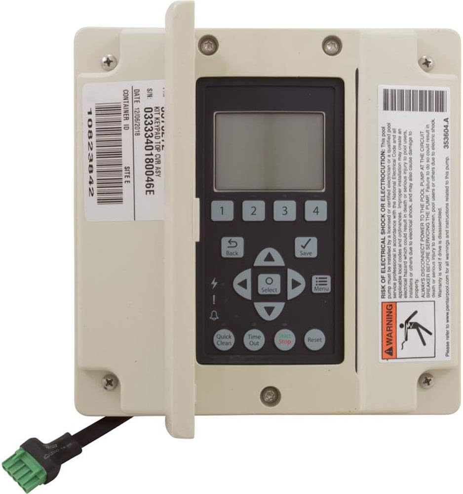 Pentair Keypad Assembly Replacement Kit for IntelliFlo Pool and Spa Pumps L971