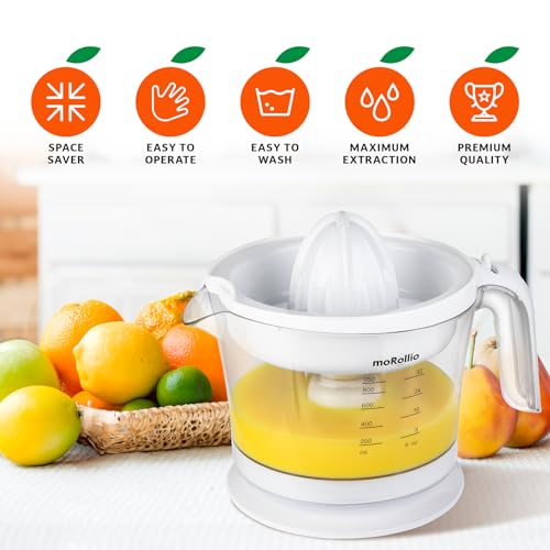 Electric Citrus Juicer with Adjustable Pulp Control, 32oz A3874