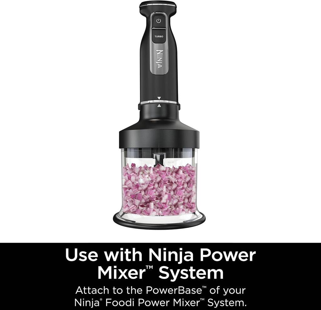 Ninja Foodi Power Chopper 3-Cup Food Processor Bowl for Ninja Power Mixer System, Black D24776