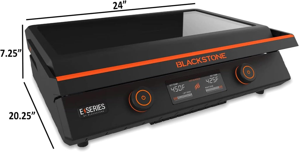 Blackstone 22 Inch Electric Griddle Nonstick with Lid, E-Series Tabletop P53922
