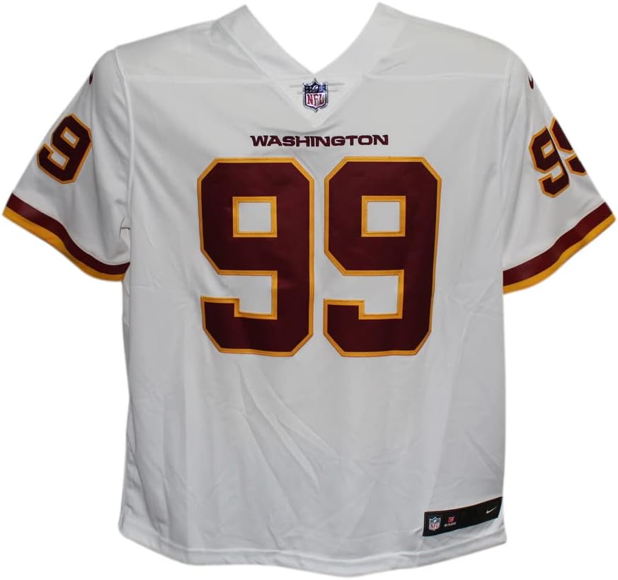 Chase Young Signed Washington Football Team Nike Limited L Jersey G308390