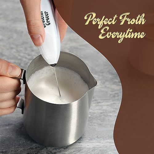 Califia Farms Oat Milk Barista Edition 32oz with Grateful Grocer Milk Frother Wand A53251