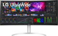 LG 40WP95C-W 40” UltraWide Curved WUHD (5120 x 2160) 5K2K Nano IPS Display, DCI-P3 98% (Typ.) with HDR10, Thunderbolt 4 with 96W PD, 3-Side Virtually Borderless Design Tilt/Height/Swivel Stand,Black