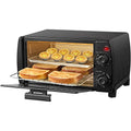 COMFEE' Mini Toaster Oven, Countertop toaster oven, Easy to Control with Timer for Bake, Broil, Toast