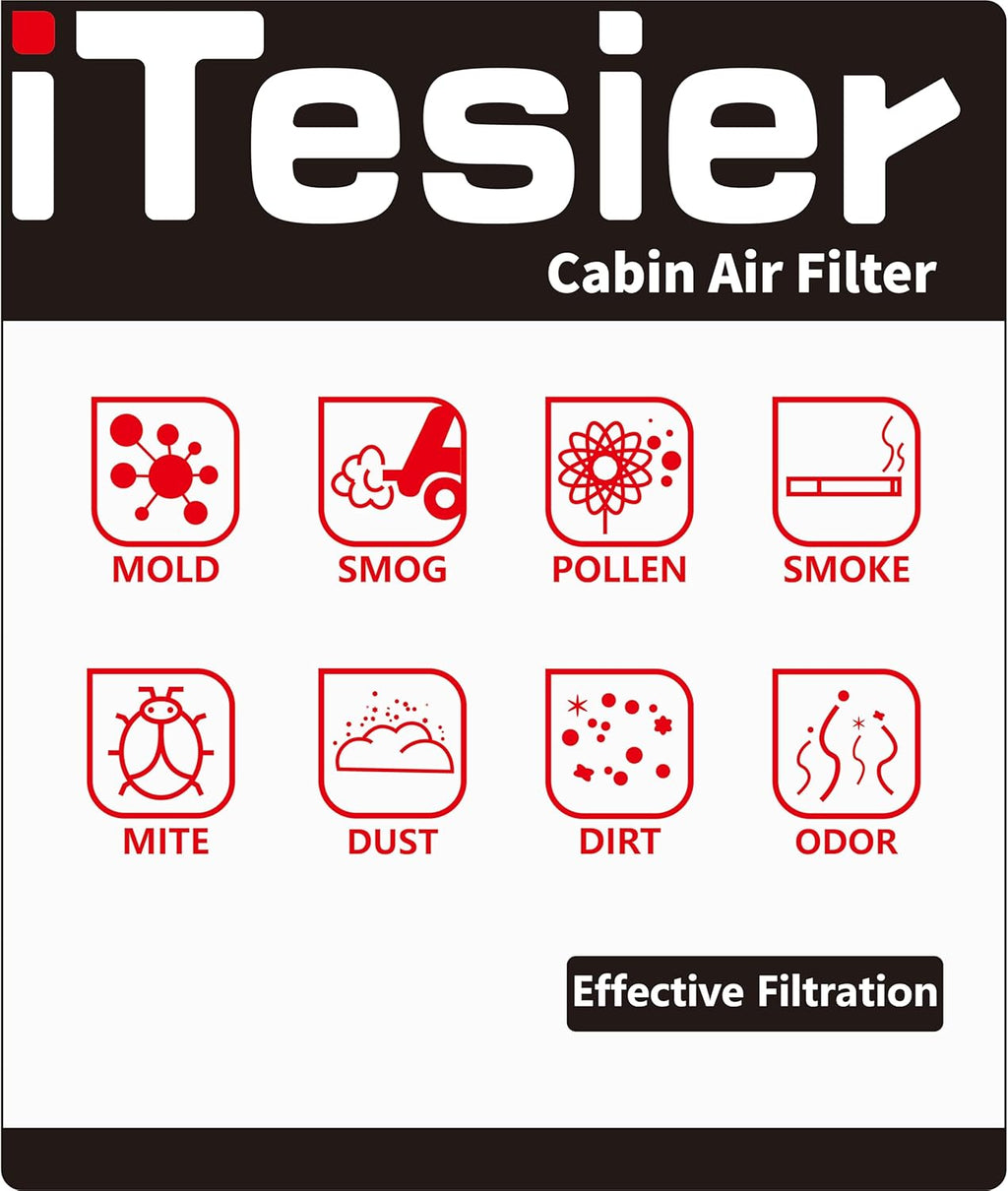 Cabin Air Filter for Nissan Rogue, Altima, Kicks, Pathfinder, Sentra, Versa & Infiniti QX60 G591