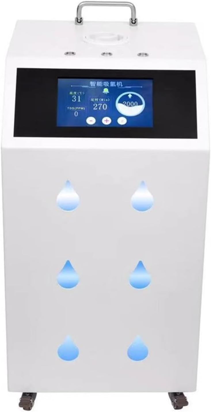 Hydrogen Inhalation Machine with SPE/PEM Tech, 3000 (1000H+1000O+1000H) ml/min 3 Outlet Hydrogen Generator, 99.99% High Purity, for Home