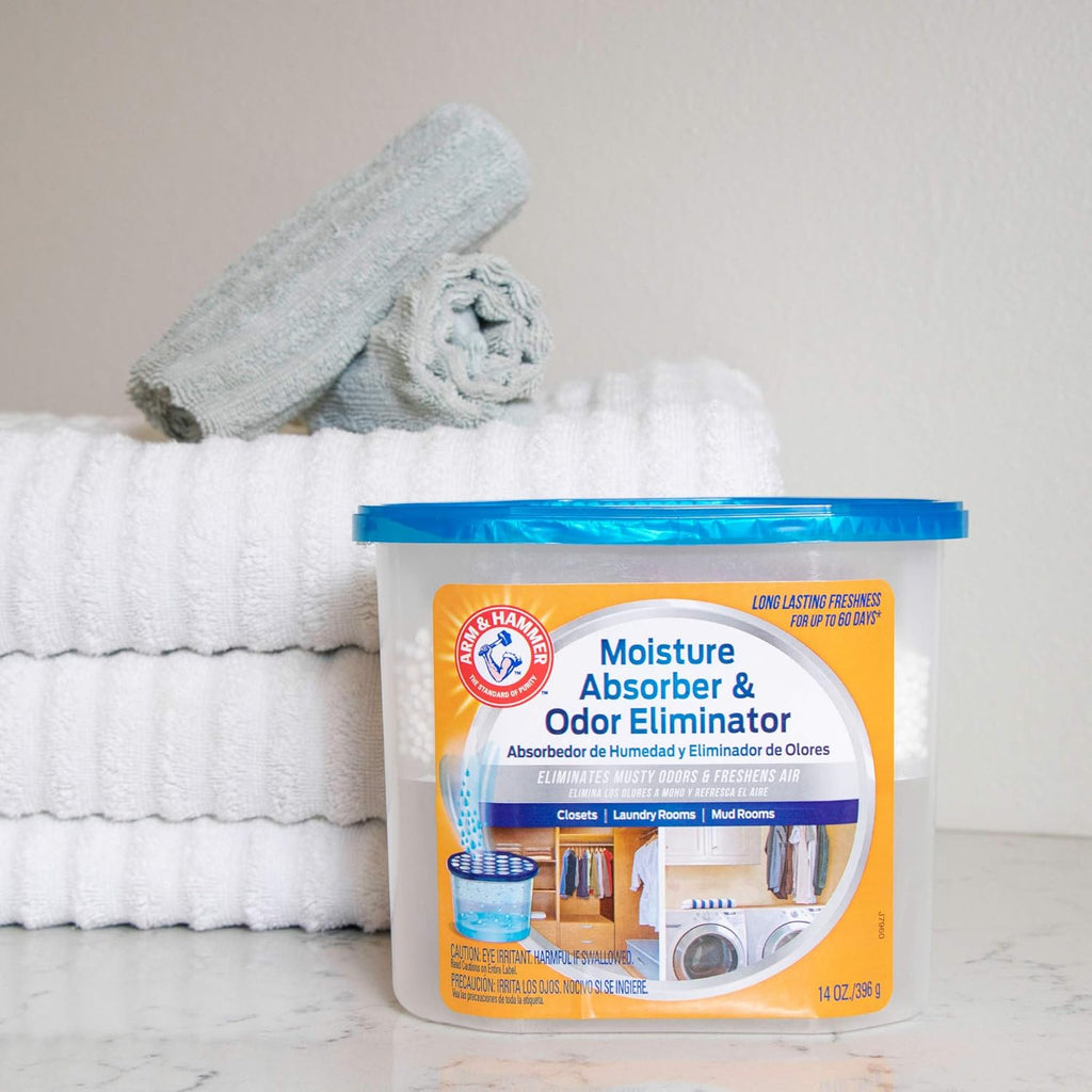 Arm & Hammer Fragrance Free Disposable Moisture Absorber 14 oz. Tub G65124