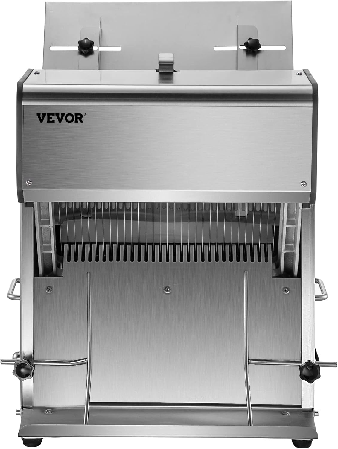 VEVOR Commercial Toast Bread Slicer 12mm Electric Bread Cutting Machine 110V H217