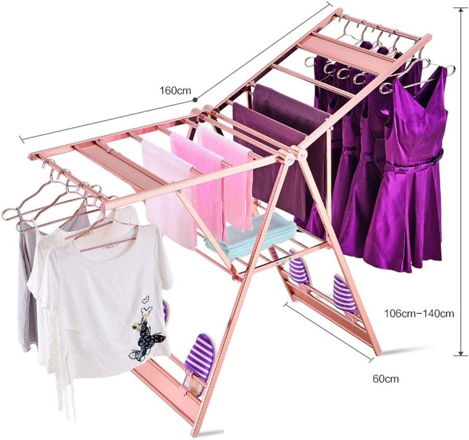Folding Space-Saving Airer Drying Rack for Laundry V324888