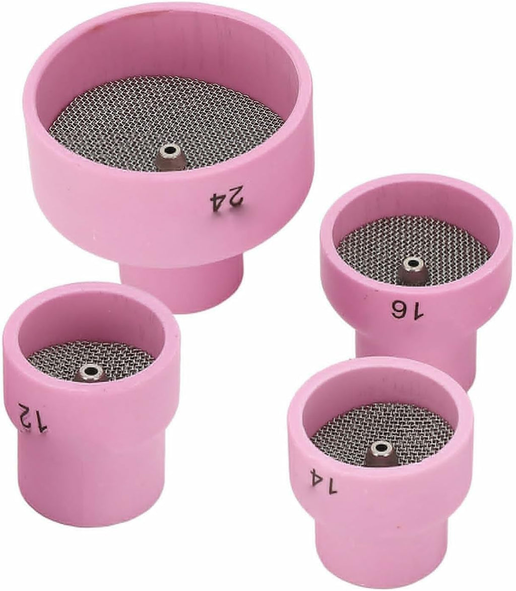 4 Pack TIG Welding Torch Ceramic Nozzles for WP9 20 25 17 18 26 R357686